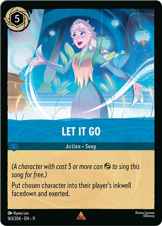 Let It Go (163/204) [Winterspell] Lorcana Single Disney | Red Claw Gaming
