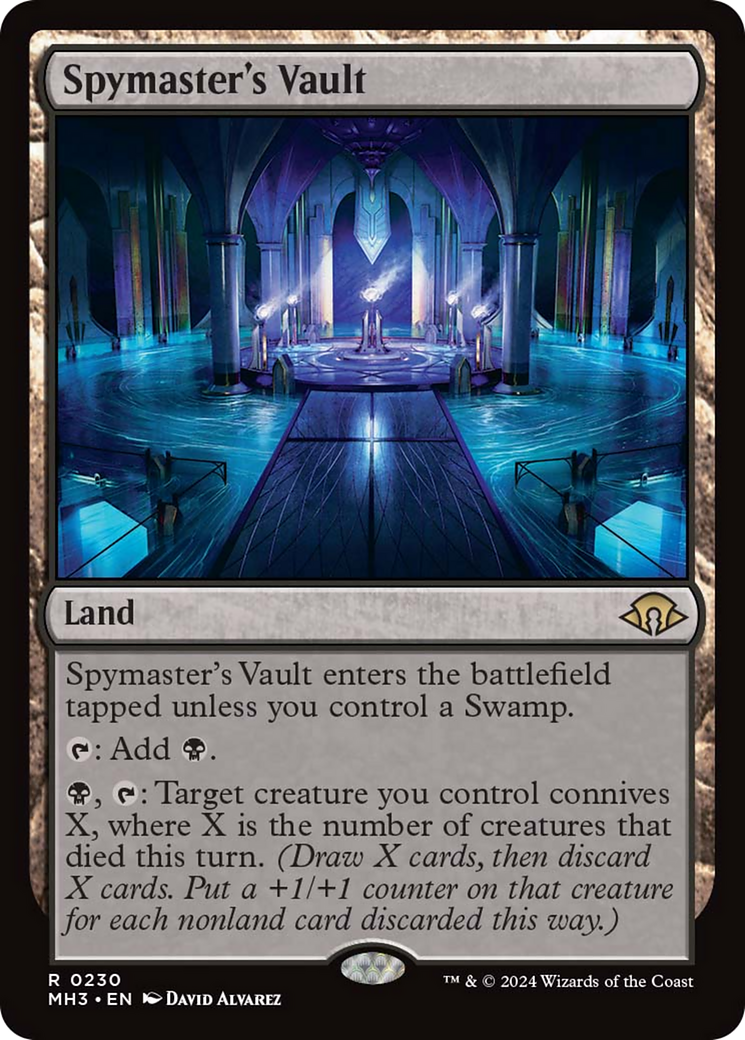 Spymaster's Vault [Modern Horizons 3] MTG Single Magic: The Gathering | Red Claw Gaming