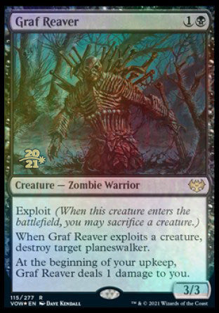 Graf Reaver [Innistrad: Crimson Vow Prerelease Promos] MTG Single Magic: The Gathering | Red Claw Gaming