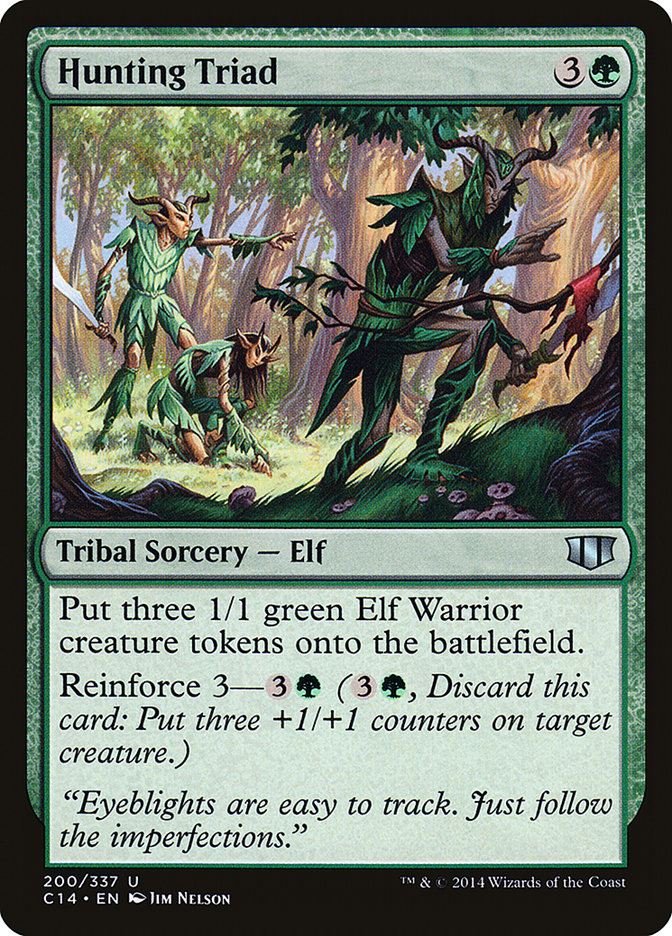 Hunting Triad [Commander 2014] MTG Single Magic: The Gathering | Red Claw Gaming