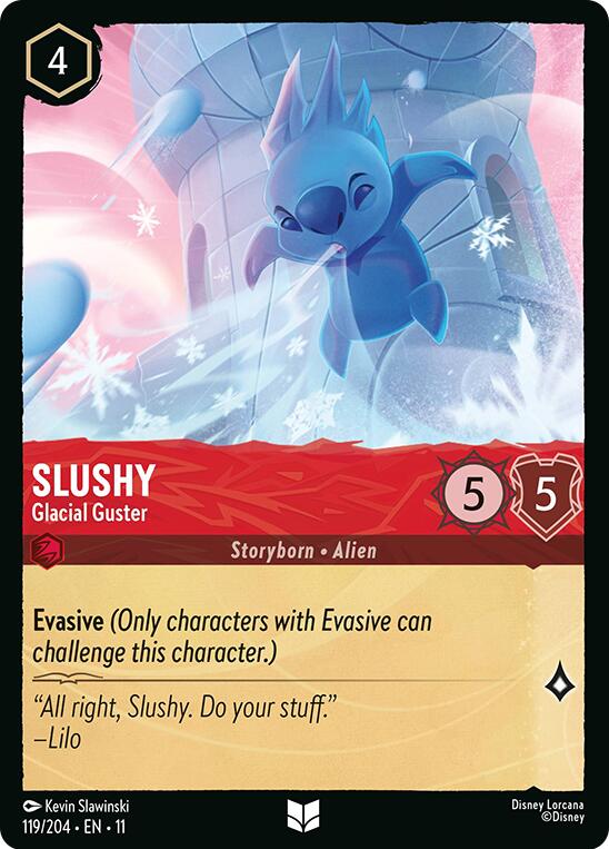 Slushy - Glacial Guster (119/204) [Winterspell] Lorcana Single Disney | Red Claw Gaming
