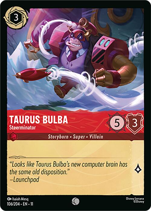 Taurus Bulba - Steerminator (106/204) [Winterspell] Lorcana Single Disney | Red Claw Gaming