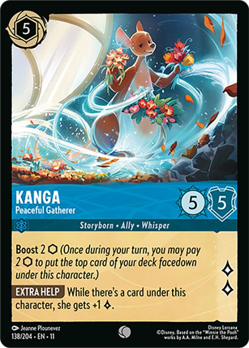 Kanga - Peaceful Gatherer (138/204) [Winterspell] Lorcana Single Disney | Red Claw Gaming