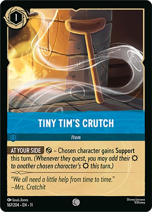 Tiny Tim's Crutch (167/204) [Winterspell] Lorcana Single Disney | Red Claw Gaming