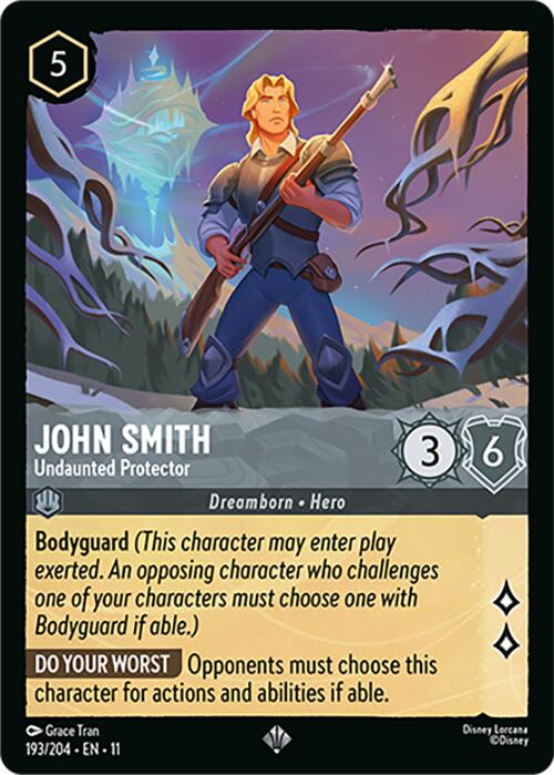 John Smith - Undaunted Protector (193/204) [Winterspell] Lorcana Single Disney | Red Claw Gaming