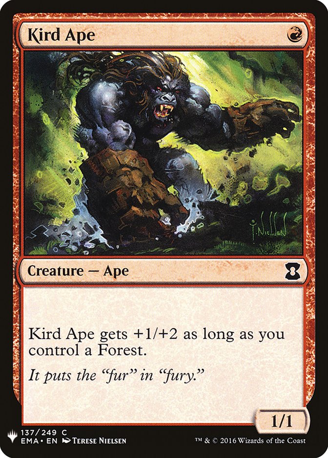 Kird Ape [Mystery Booster] MTG Single Magic: The Gathering    | Red Claw Gaming