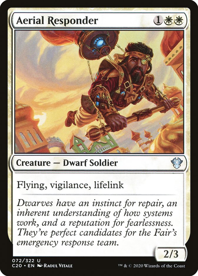 Aerial Responder [Commander 2020] MTG Single Magic: The Gathering | Red Claw Gaming
