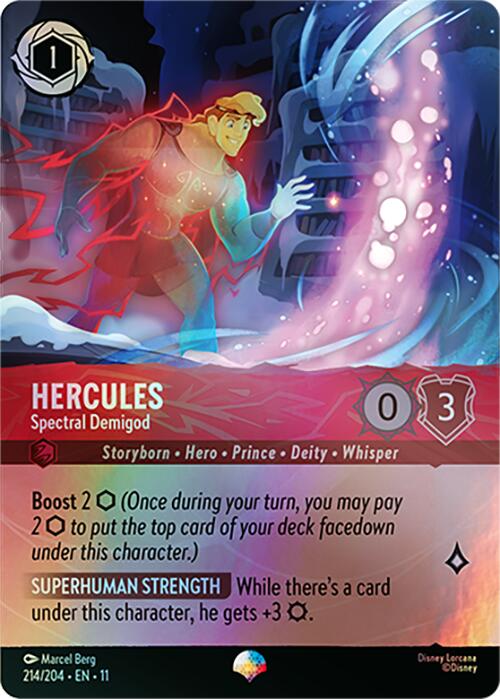 Hercules - Spectral Demigod (Epic) (214/204) [Winterspell] Lorcana Single Disney | Red Claw Gaming
