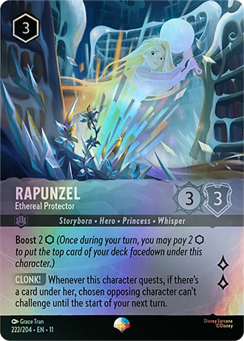 Rapunzel - Ethereal Protector (Epic) (222/204) [Winterspell] Lorcana Single Disney | Red Claw Gaming