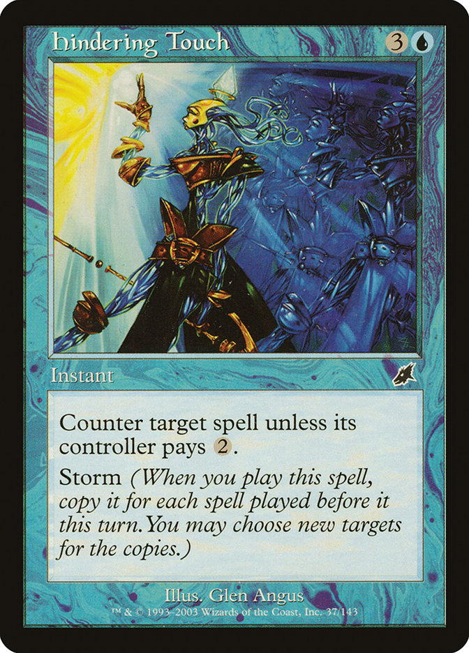 Hindering Touch [Scourge] MTG Single Magic: The Gathering | Red Claw Gaming