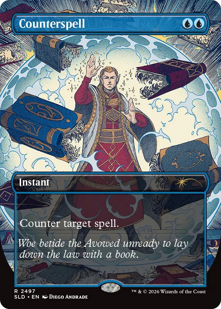 Counterspell (2497) [Secret Lair Drop Series] MTG Single Magic: The Gathering | Red Claw Gaming