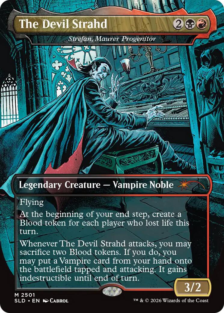 The Devil Strahd - Strefan, Maurer Progenitor [Secret Lair Drop Series] MTG Single Magic: The Gathering | Red Claw Gaming