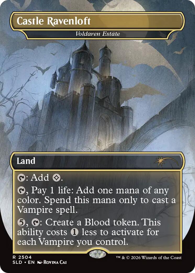 Castle Ravenloft - Voldaren Estate [Secret Lair Drop Series] MTG Single Magic: The Gathering | Red Claw Gaming