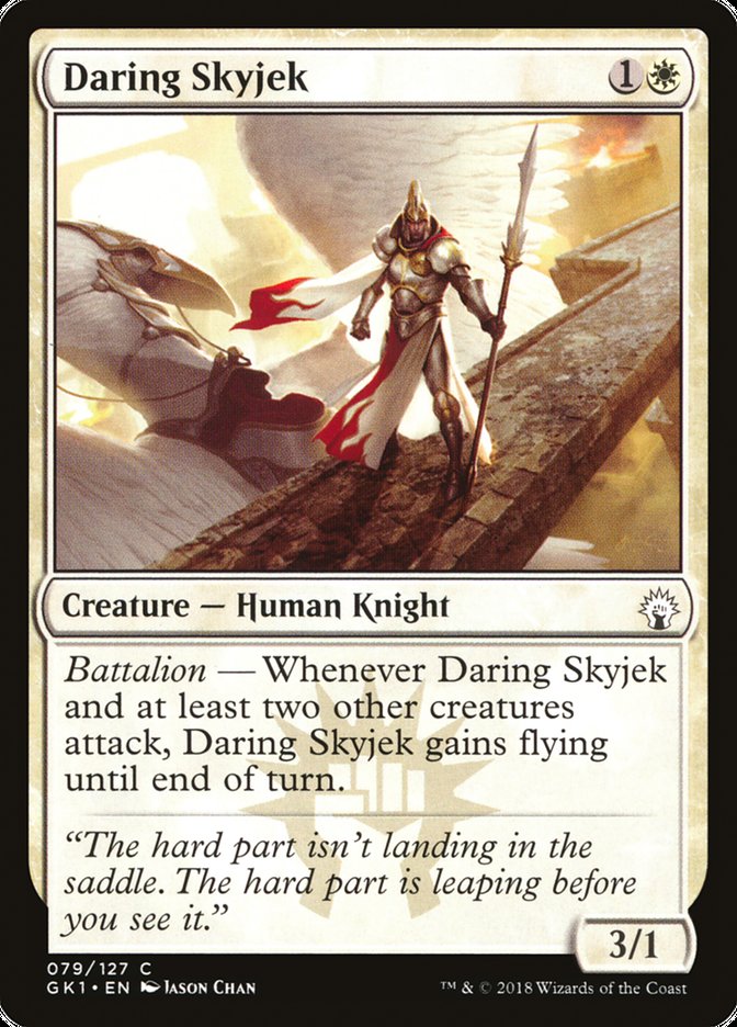 Daring Skyjek [Guilds of Ravnica Guild Kit] MTG Single Magic: The Gathering | Red Claw Gaming