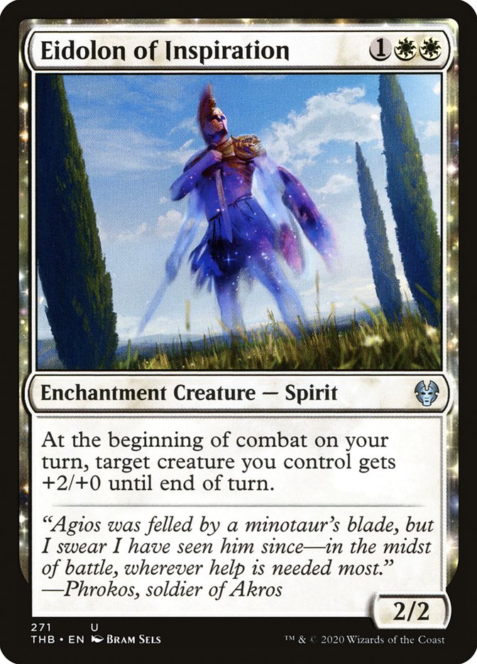 Eidolon of Inspiration [Theros Beyond Death] MTG Single Magic: The Gathering | Red Claw Gaming