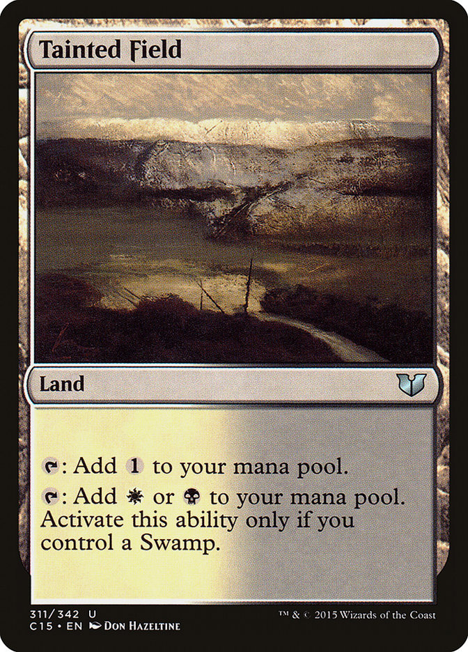 Tainted Field [Commander 2015] MTG Single Magic: The Gathering | Red Claw Gaming