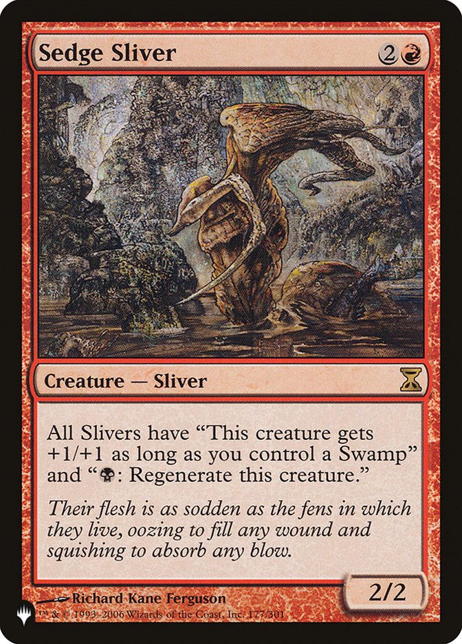 Sedge Sliver [The List] MTG Single Magic: The Gathering | Red Claw Gaming