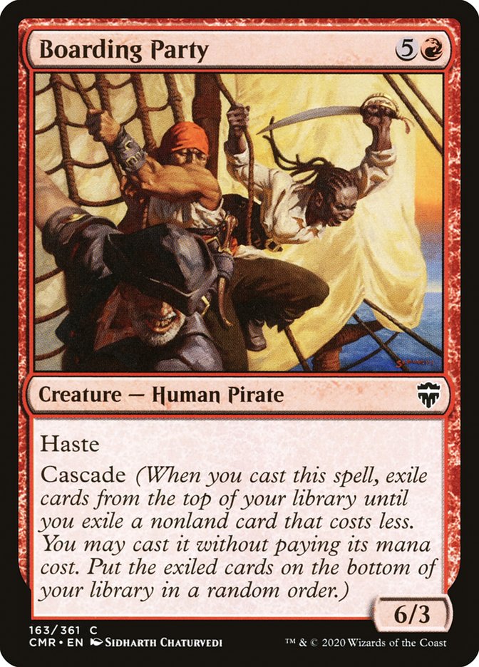 Boarding Party [Commander Legends] MTG Single Magic: The Gathering | Red Claw Gaming