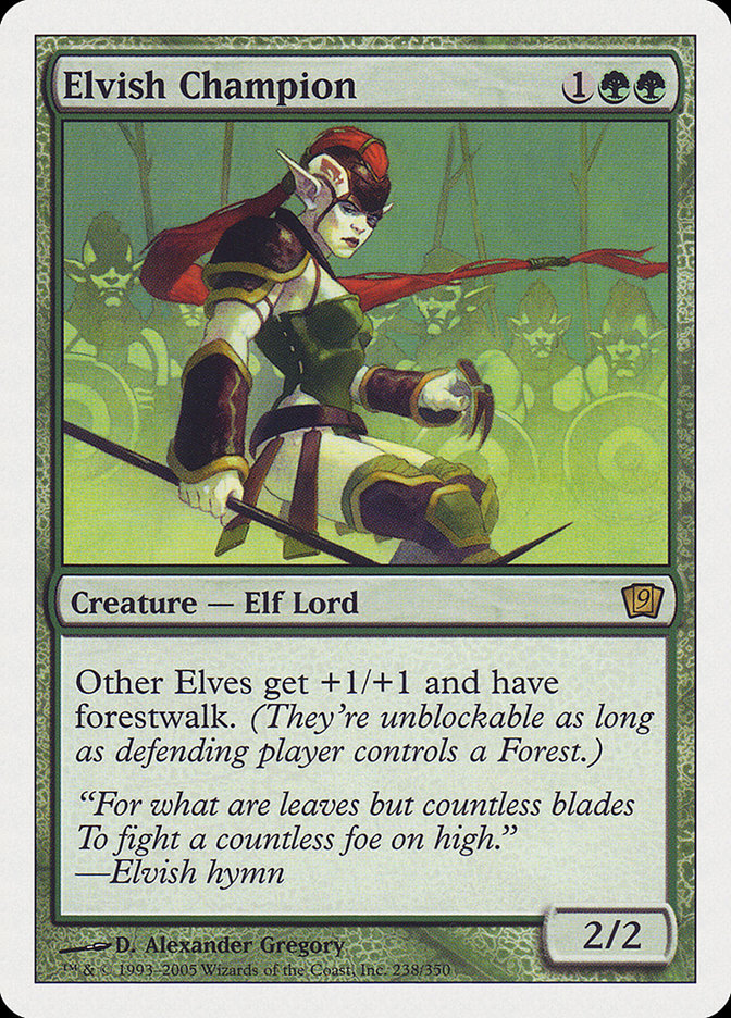Elvish Champion [Ninth Edition] MTG Single Magic: The Gathering | Red Claw Gaming