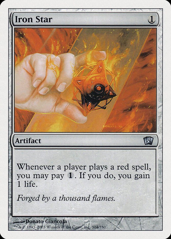 Iron Star [Eighth Edition] MTG Single Magic: The Gathering | Red Claw Gaming