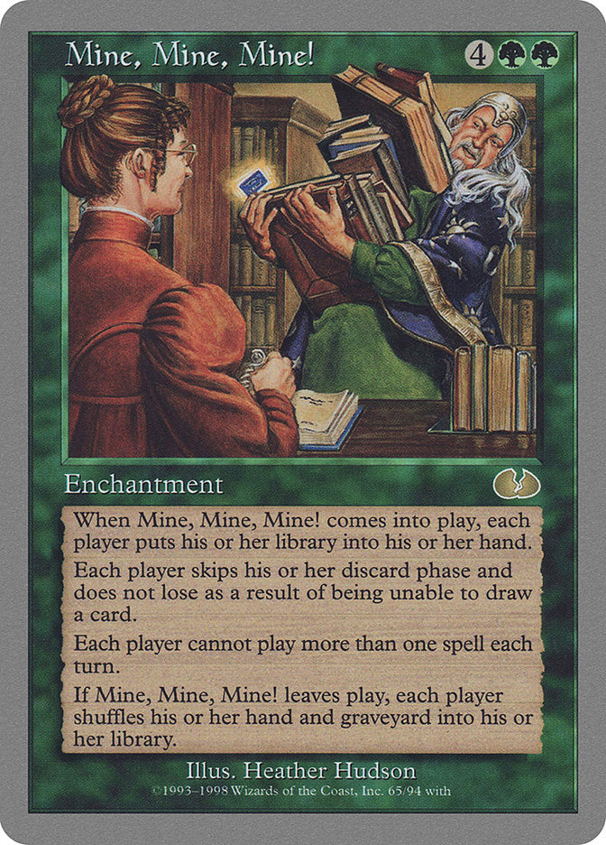 Mine, Mine, Mine! [Unglued] MTG Single Magic: The Gathering | Red Claw Gaming