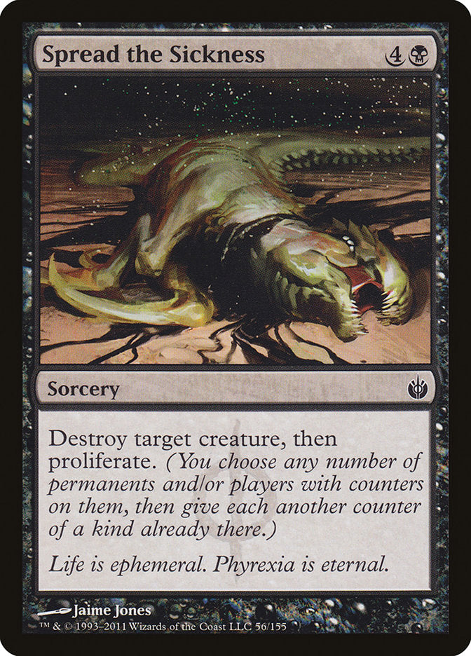 Spread the Sickness [Mirrodin Besieged] MTG Single Magic: The Gathering | Red Claw Gaming