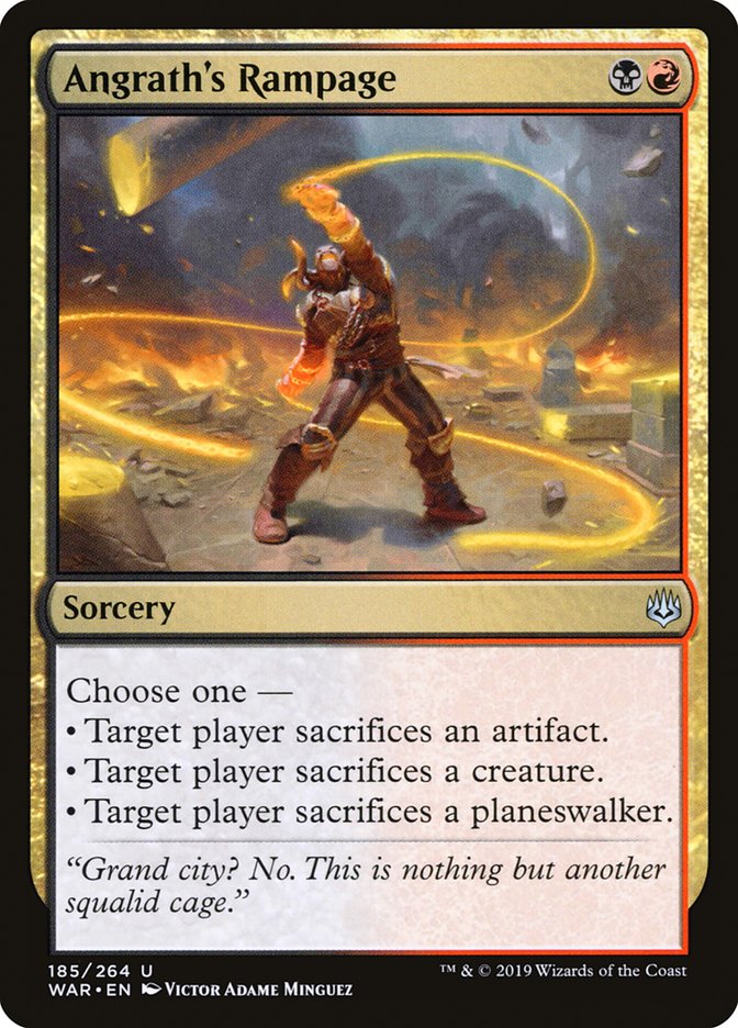 Angrath's Rampage [War of the Spark] MTG Single Magic: The Gathering | Red Claw Gaming