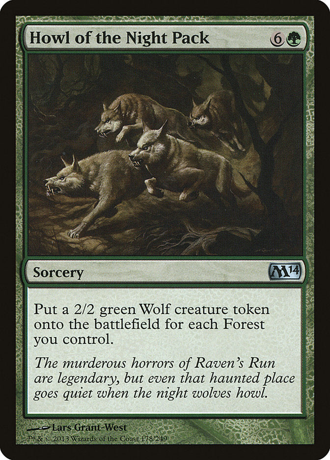 Howl of the Night Pack [Magic 2014] MTG Single Magic: The Gathering | Red Claw Gaming