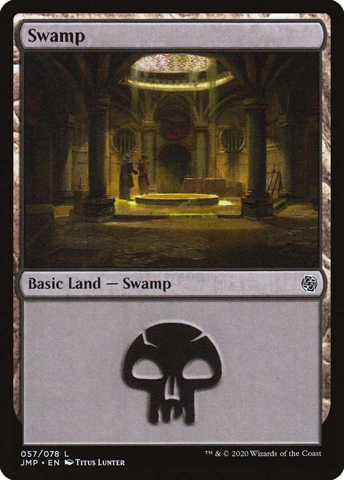 Swamp (57) [Jumpstart] MTG Single Magic: The Gathering | Red Claw Gaming