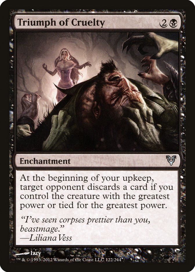 Triumph of Cruelty [Avacyn Restored] MTG Single Magic: The Gathering | Red Claw Gaming
