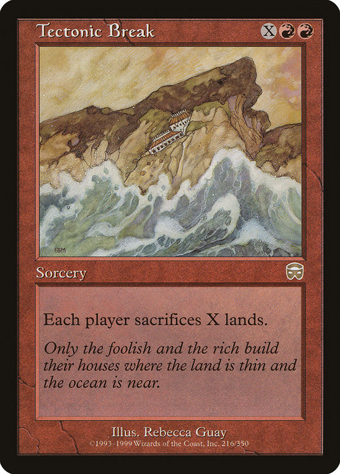 Tectonic Break [Mercadian Masques] MTG Single Magic: The Gathering | Red Claw Gaming
