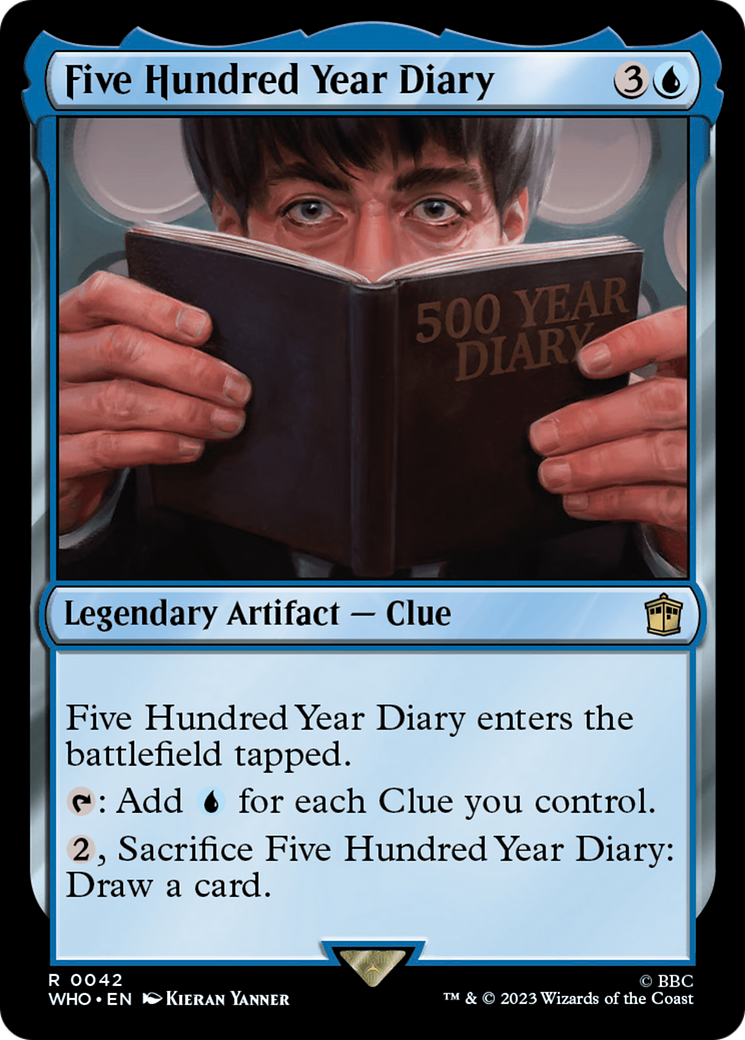 Five Hundred Year Diary [Doctor Who] MTG Single Magic: The Gathering | Red Claw Gaming