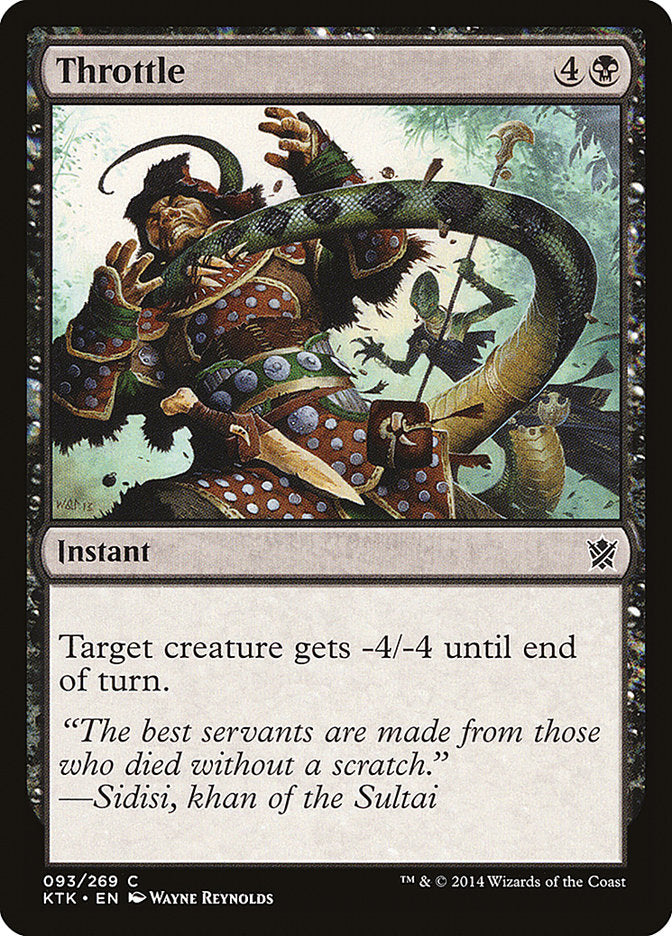 Throttle [Khans of Tarkir] MTG Single Magic: The Gathering | Red Claw Gaming