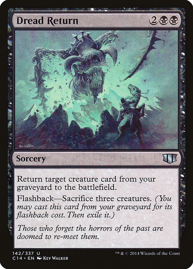 Dread Return [Commander 2014] MTG Single Magic: The Gathering | Red Claw Gaming