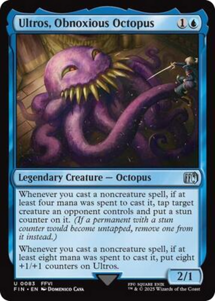 Ultros, Obnoxious Octopus [FINAL FANTASY] MTG Single Magic: The Gathering | Red Claw Gaming