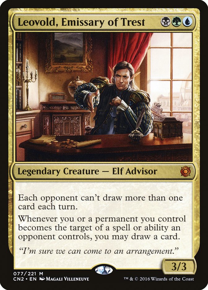 Leovold, Emissary of Trest [Conspiracy: Take the Crown] MTG Single Magic: The Gathering | Red Claw Gaming