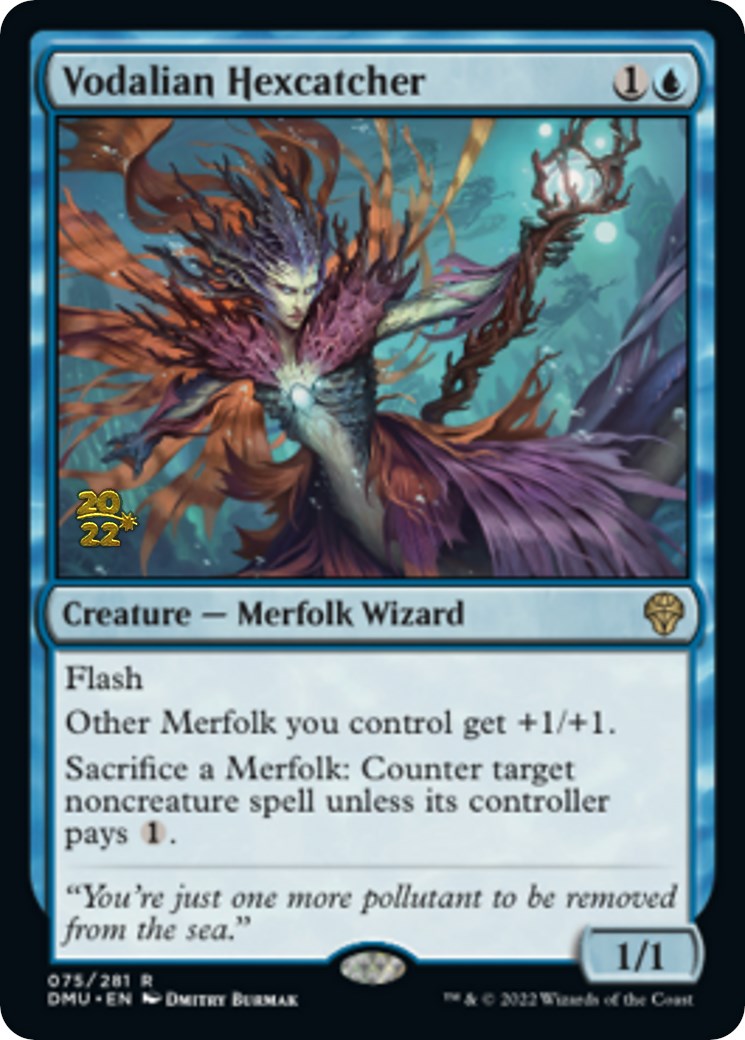 Vodalian Hexcatcher [Dominaria United Prerelease Promos] MTG Single Magic: The Gathering | Red Claw Gaming