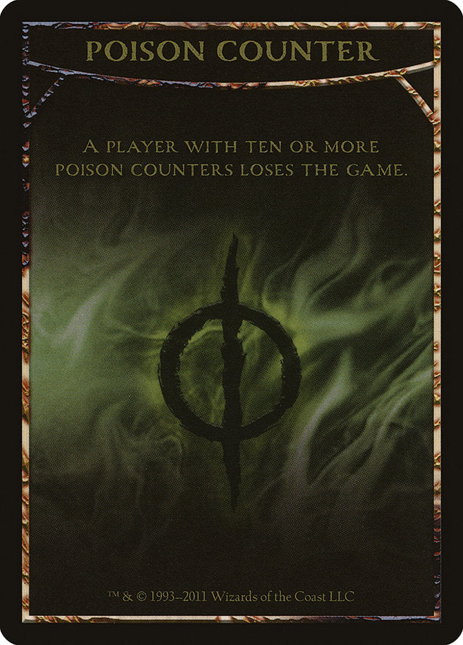 Poison Counter [Mirrodin Besieged Tokens] MTG Single Magic: The Gathering | Red Claw Gaming