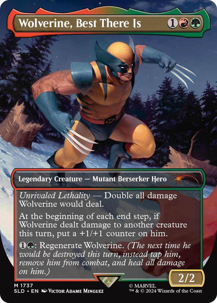 Wolverine, Best There Is [Secret Lair Drop Series] MTG Single Magic: The Gathering | Red Claw Gaming