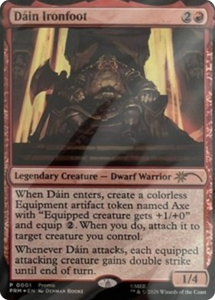 Dain Ironfoot [Media Promos] | Red Claw Gaming