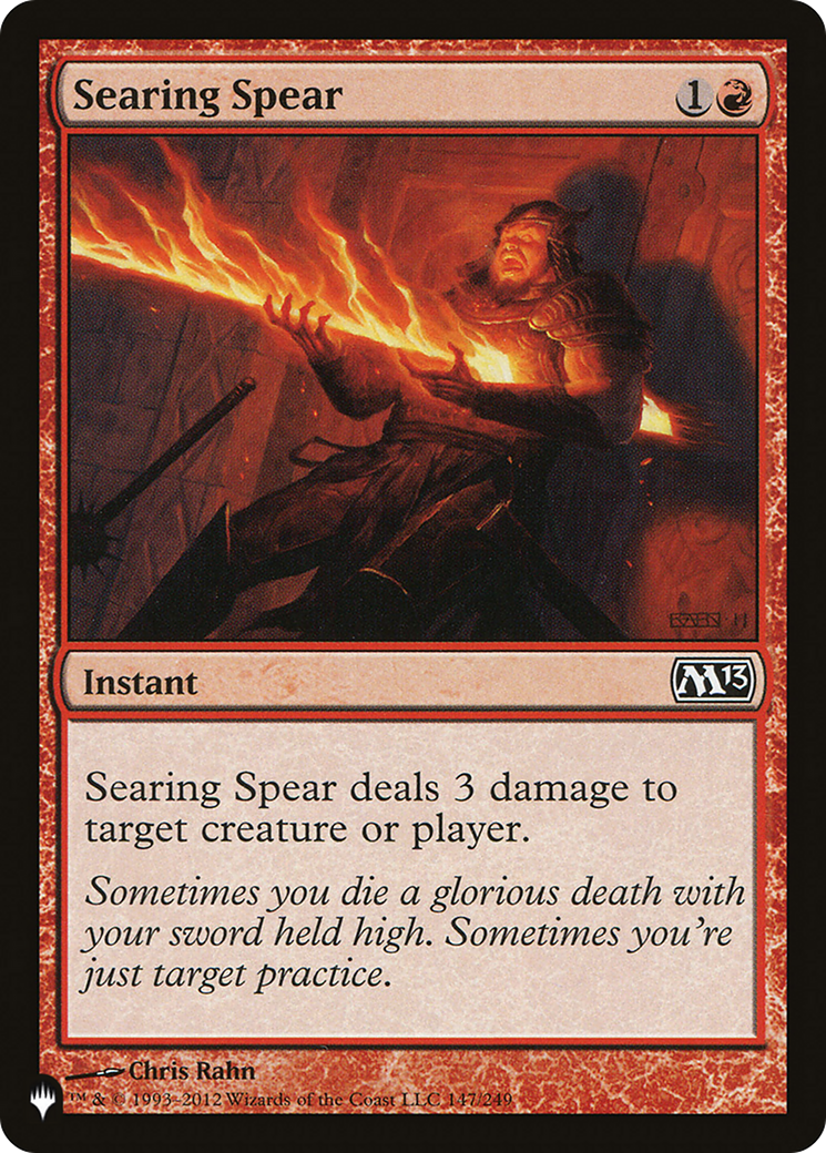 Searing Spear [The List] MTG Single Magic: The Gathering | Red Claw Gaming