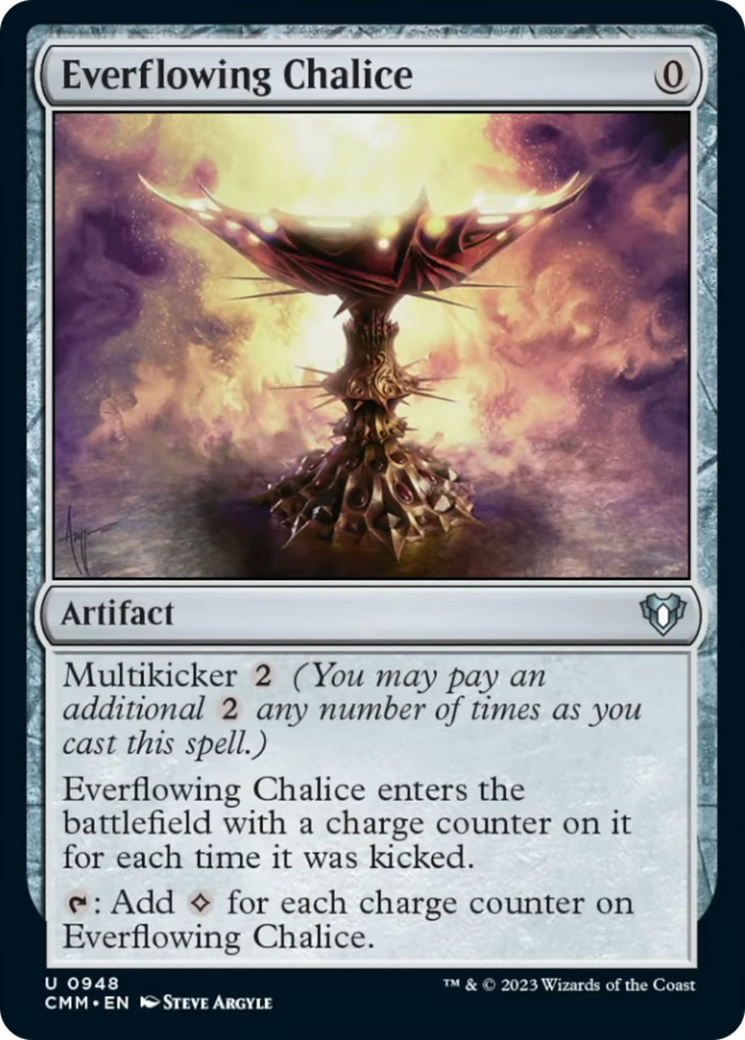 Everflowing Chalice [Commander Masters] MTG Single Magic: The Gathering | Red Claw Gaming