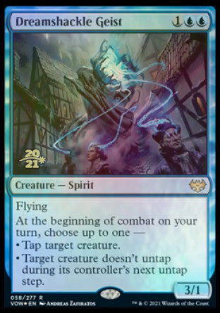 Dreamshackle Geist [Innistrad: Crimson Vow Prerelease Promos] MTG Single Magic: The Gathering | Red Claw Gaming