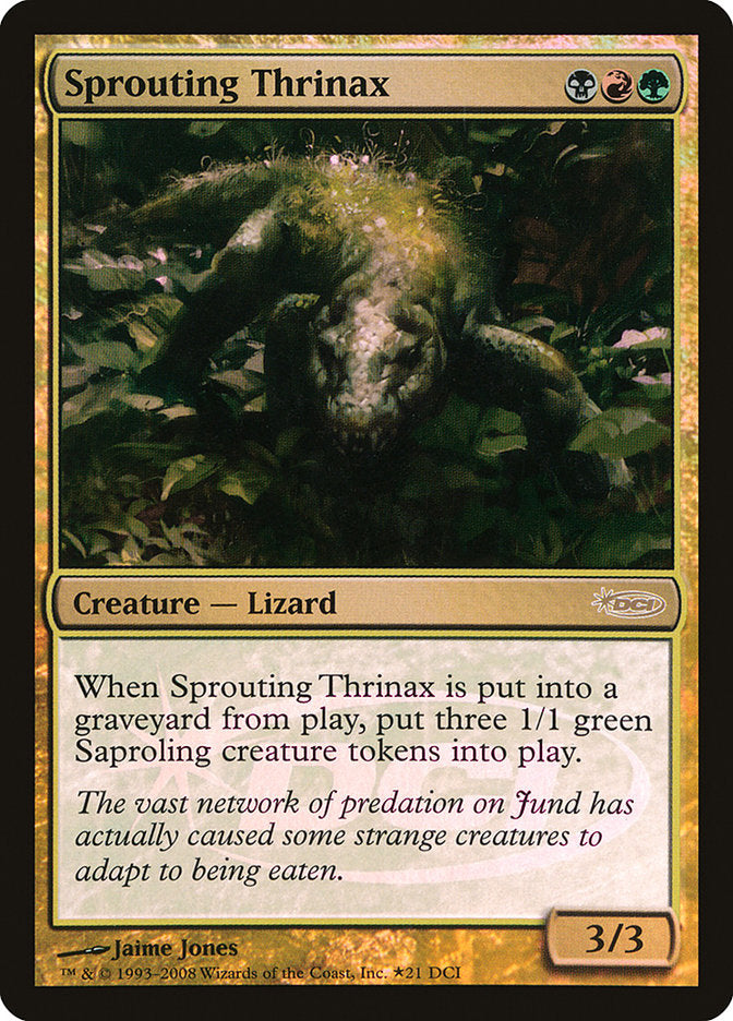 Sprouting Thrinax [Wizards Play Network 2008] MTG Single Magic: The Gathering | Red Claw Gaming