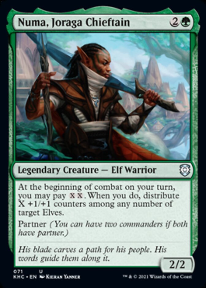 Numa, Joraga Chieftain [Kaldheim Commander] MTG Single Magic: The Gathering | Red Claw Gaming