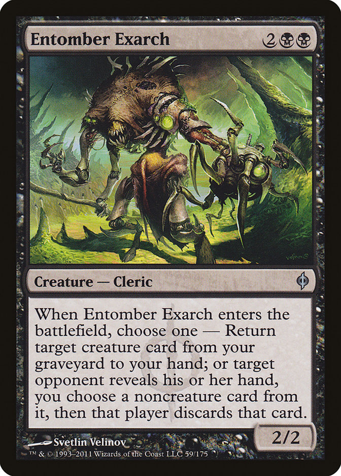 Entomber Exarch [New Phyrexia] MTG Single Magic: The Gathering | Red Claw Gaming