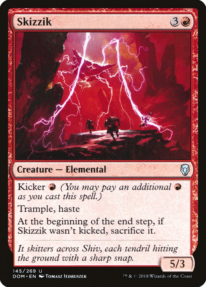 Skizzik [Dominaria] MTG Single Magic: The Gathering | Red Claw Gaming