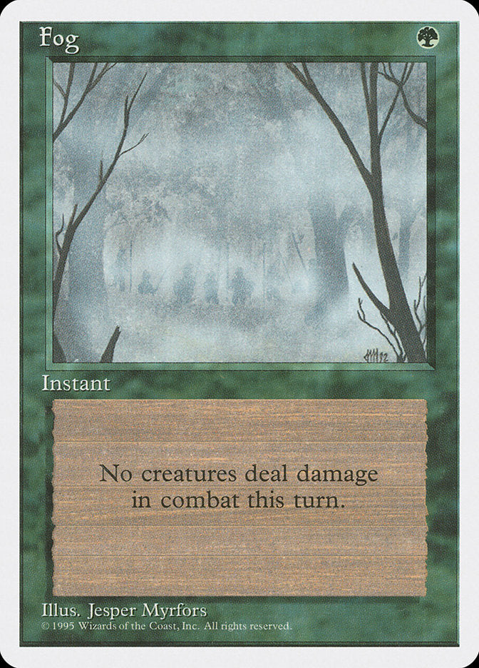 Fog [Fourth Edition] MTG Single Magic: The Gathering | Red Claw Gaming