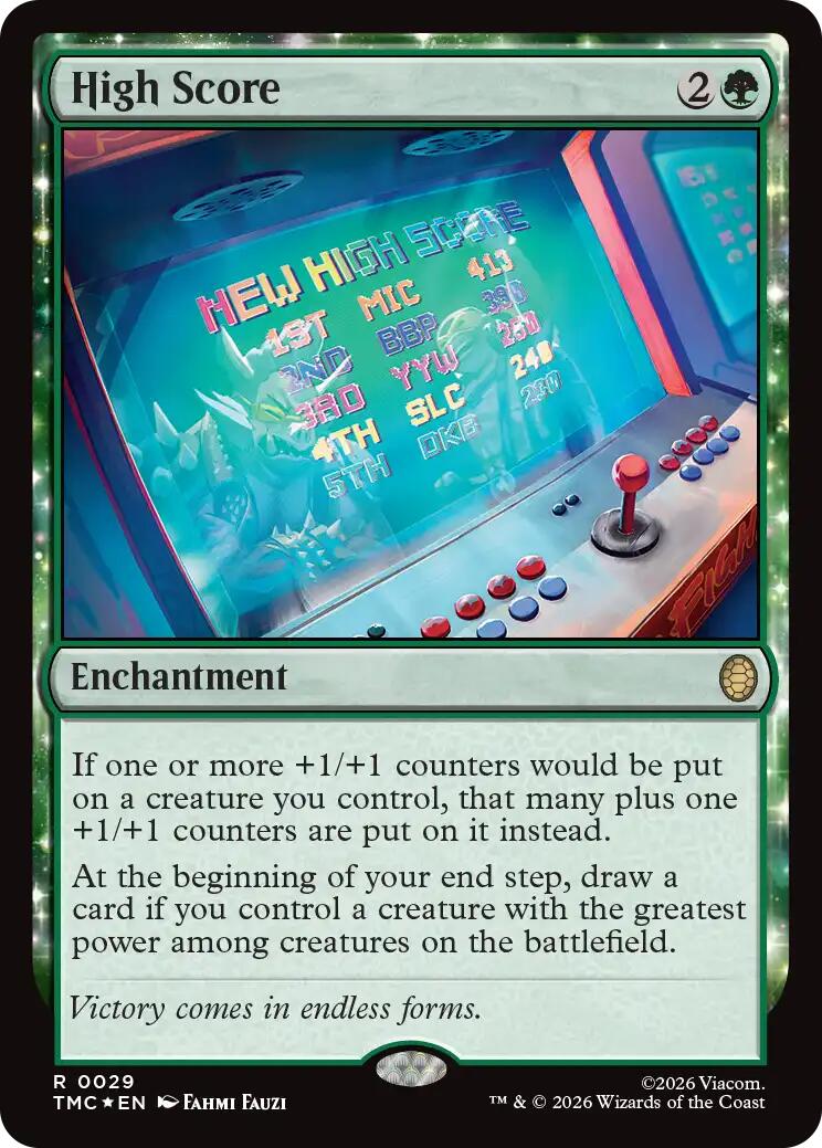 High Score (Surge Foil) [Teenage Mutant Ninja Turtles Commander] MTG Single Magic: The Gathering | Red Claw Gaming