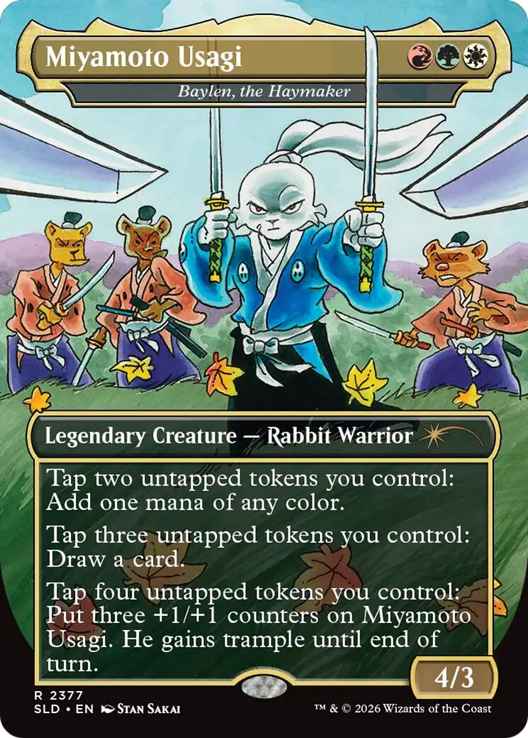Miyamoto Usagi - Baylen, the Haymaker [Secret Lair Drop Series] | Red Claw Gaming